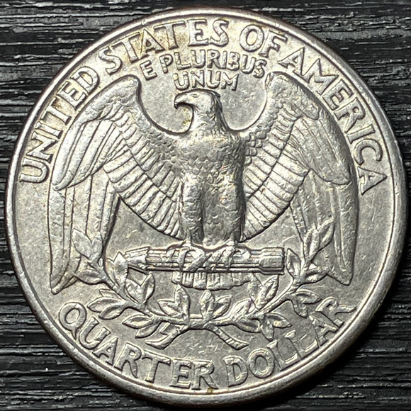 1994-D Washington Quarter RARE "A-M" Linking Error & Indent on Revers w/ Video - Picture 4 of 16